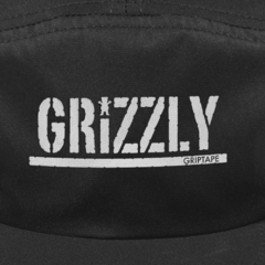 Boné Grizzly 5 Panel Og Script Camper Black na internet