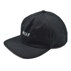 Boné HUF Dat Hat Logo Metal Black na internet