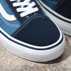 Tênis Vans Skate Old Skool Navy White - loja online