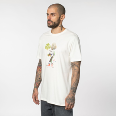 Camiseta RVCA Gordon Painter Off White - Ratus Skate Shop