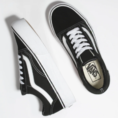 Imagem do Tênis Vans Old Skool Plataform Black White