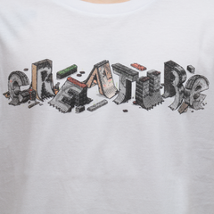 Camiseta Creature Slab White - comprar online