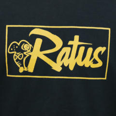 Camiseta Ratus Box Logo Black Yellow na internet