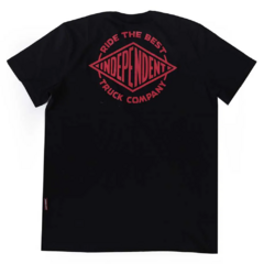 Camiseta Independent Seal Summit Black. Confeccionada em 100% algodão. Possuí gola careca. Camiseta de manga curta.