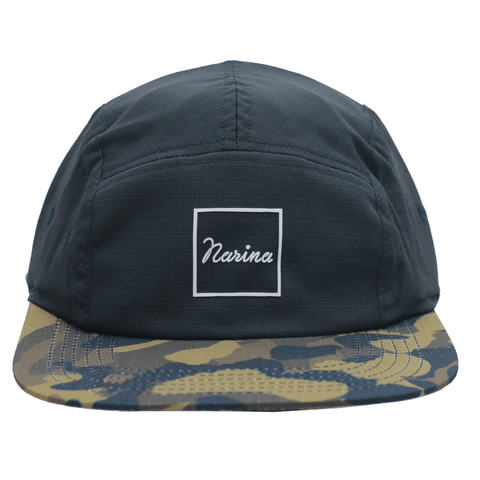 Boné HIGH 5 Panel Athletic Black - Store Pesadao