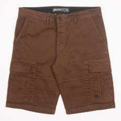 Bermuda Element  Legion Brown. Confeccionada em 100% Algodão. Modelagem cargo tradicional. Possui bolsos frontais, laterais e traseiros. 