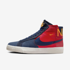 Tênis Nike SB Zoom Blazer Mid Navy/Red - comprar online