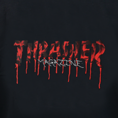 Camiseta Thrasher Blood Drip Logo Black na internet