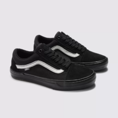 Tênis Vans BMX Old Skool Black Black. Durabilidade incomparável. Construção WFFLECUP. Amortecimento POPCUSH.