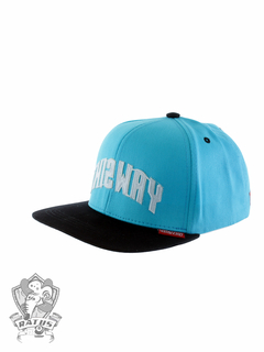 Boné This way Strapback Logo Bordado Blue - comprar online