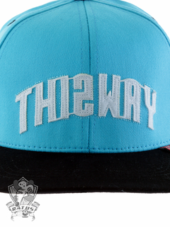 Boné This way Strapback Logo Bordado Blue na internet