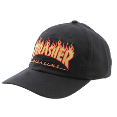 Boné Thrasher Aba Curva Dad Hat Black - comprar online