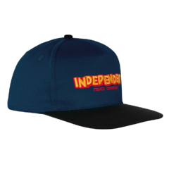 Boné Independent Snap Bounce Navy na internet