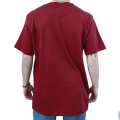 Camiseta Lakai Basic Logo Vinho na internet