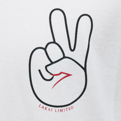 Camiseta Lakai Peace White na internet