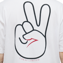 Camiseta Lakai Peace White - Ratus Skate Shop