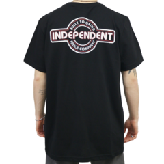 Camiseta Indy Btg Bauhaus Black. Confeccionada em 100% algodão. Gráficos em silk.
