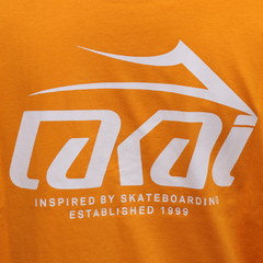 Camiseta Lakai Inspired Orange - Ratus Skate Shop