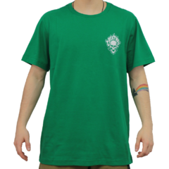 Camiseta Creature Bonehead Flame Verde - comprar online