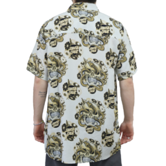Camisa Santa Cruz Botanic Skull Areia - comprar online