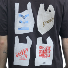 Camiseta Grizzly In The Bag Brown na internet