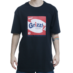 Camiseta da marca de skate Grizzly Wash Up Black na cor preta. Confeccionada em 100% Algodão. Possuí gola careca. Possui estampa frontal em silk.