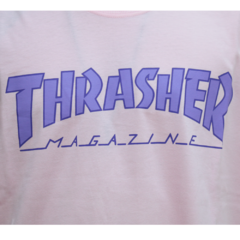 Camiseta Thrasher Outline Rosa