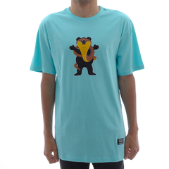 Camiseta Grizzly Cole Pro Bear Tee Celadon  Confeccionada em 100% Algodão. Possuí gola careca.