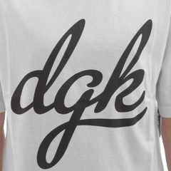 Camiseta DGK Script Tee White - comprar online