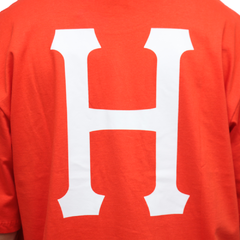 Camiseta HUF Essentials Red - Ratus Skate Shop