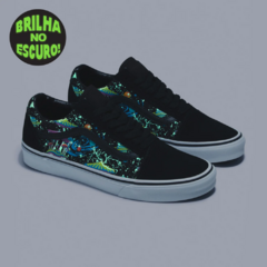 Tênis Vans Old skool Cosmic Glow Black True White - Ratus Skate Shop