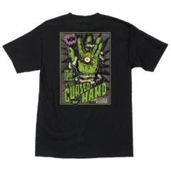 Camiseta Creature Cursed Hand Black. Modelagem: Regular Fit. Composição: 100% algodão.