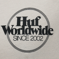 Camiseta Huf Issues Off White - comprar online
