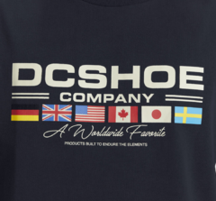 Camiseta DC WolrdWide Fav Navy - Ratus Skate Shop