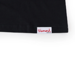 Camiseta Diamond Bold Black - Ratus Skate Shop
