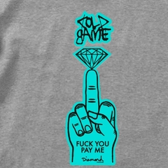 Camiseta Diamond F*** You Pay Grey na internet