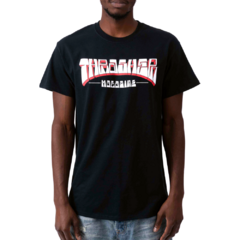 Camiseta Thrasher Firme Logo. Cor: Preta. Material: Malha 100% Algodão. Maior durabilidade.