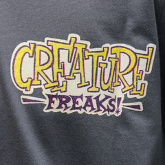 Camiseta Creature Freaks Grey - Ratus Skate Shop