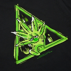 Camiseta Huf Green Budy Black - Ratus Skate Shop