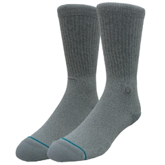 Meia Stance Casual Icon Grey Heather