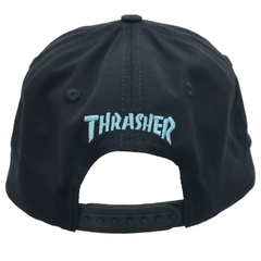 Boné Thrasher Snapback Leopard Black na internet