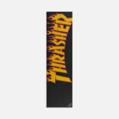 Lixa Mob Grip Thrasher Flame. Adesivo super pegajoso que não descasca em calor ou frio extremo.