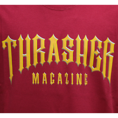 Camiseta Thrasher Low Logo Red na internet