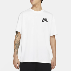 Camiseta Nike SB Mini Logo White. Gola com nervouras. Produto importado. 