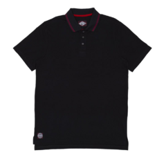 Camiseta Independent Polo Btg Black. Gola polo. Possui dois botões na frente. Etiqueta personalizada da marca. Possuí mangas curtas.