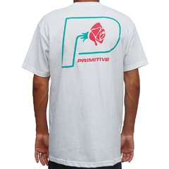 Camiseta da marca de skate Primitive Parade.  Confeccionada em 100% Algodão. Possuí gola careca; Estampa em silk.