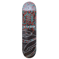 Shape Marfim Cisco Serie Pixels Brown Orange 8.0". Confeccionado em 7 lâminas de Marfim. Furação precisa Concavidade performática Retorno rápido nas manobras Alta resistência e leveza. Lixa John Skateboards preta inclusa.