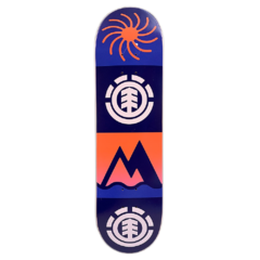 Shape de skate da marca Element Aquazen 8.180, possui gráficos exclusivos e originais. Feito em madeira 100% maple canadense. Cor: Assorted (conjunto de cores).