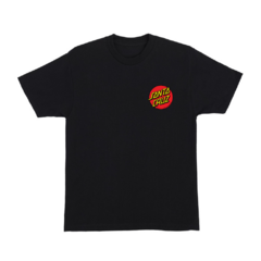 Camiseta Santa Cruz Beware Dot Black. Confeccionada em 100% algodão. Possuí gola careca. Camiseta de manga curta.