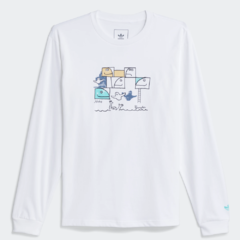 Camiseta Adidas Shmoofoil Pool M/L White na internet